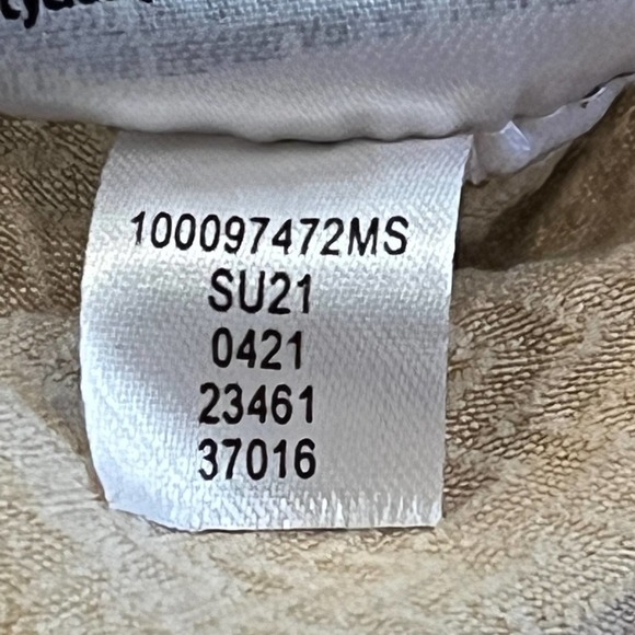 ALFANI DRESS‎ PANT SLACKS RAW HEM PULL ON ELASTIC WAIST SKINNY LEG BEIGE SIZE 10 - Picture 11 of 11